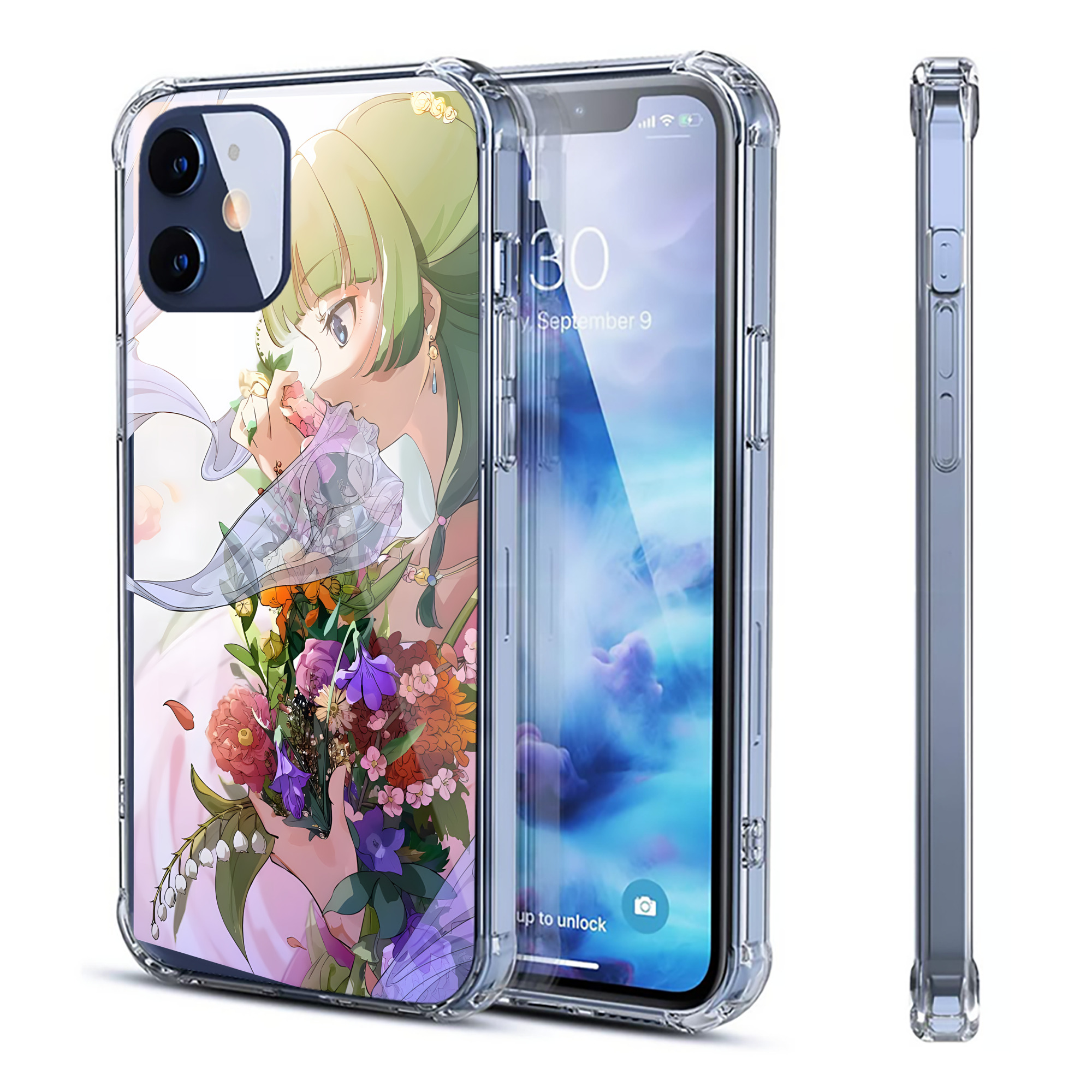 （画像用） 薬屋のひとりごと The Apothecary Diaries 【iPhone 12シリーズ対応】透明スマホケース（クリアソフトケース）